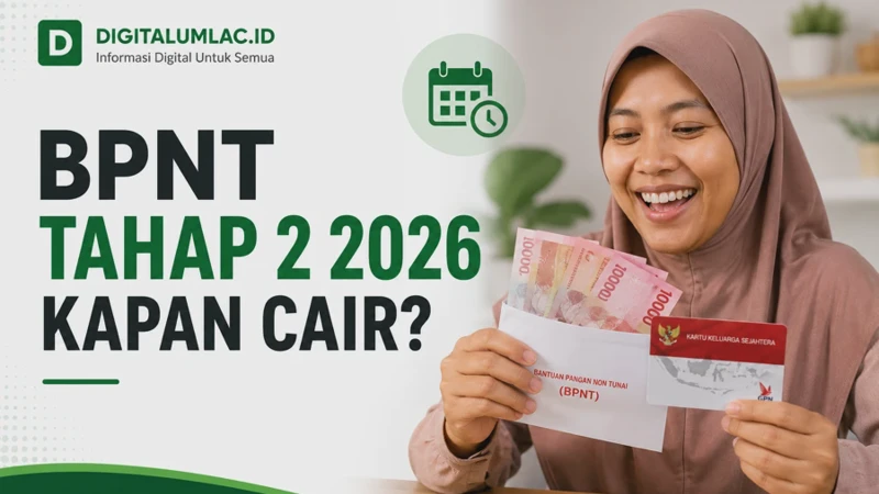BPNT Tahap 2 2026 Kapan Cair? Cek Jadwal dan Status Penerima-nya