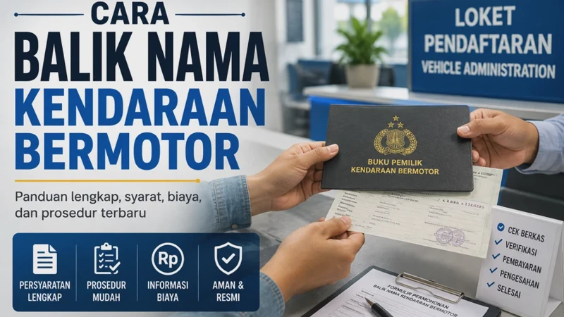 Cara Balik Nama Kendaraan Bermotor Tanpa KTP Pemilik Pertama