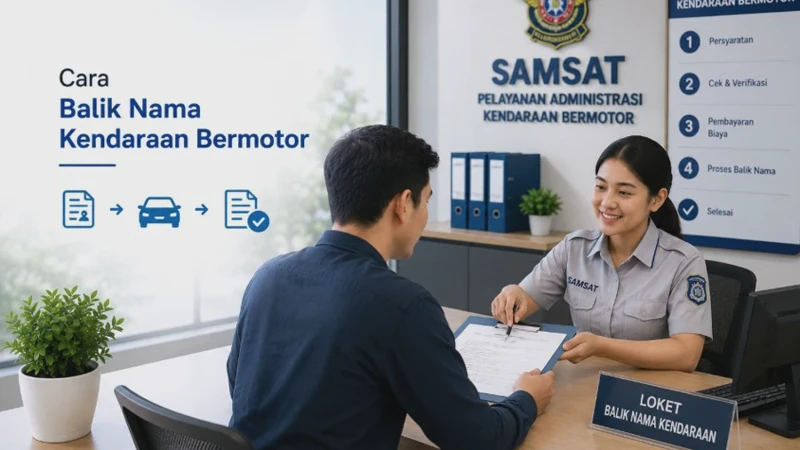 Cara Balik Nama Kendaraan di Samsat Beserta Syarat, Biaya, dan Prosedurnya