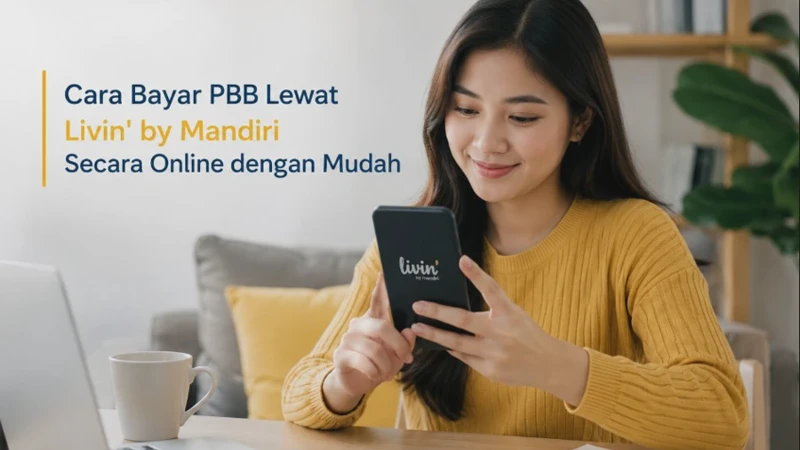 Cara Bayar PBB Lewat Livin' by Mandiri Secara Online dengan Mudah