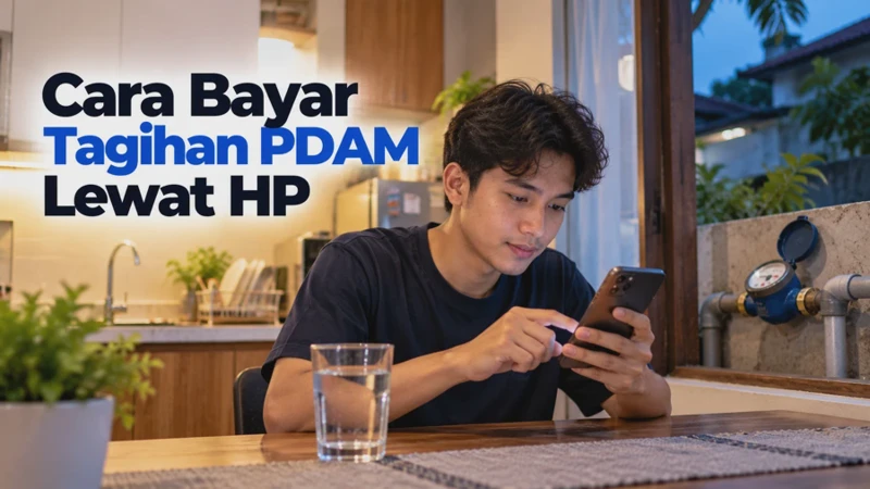 Cara Bayar Tagihan PDAM Lewat HP Tanpa Keluar Rumah Begini Caranya