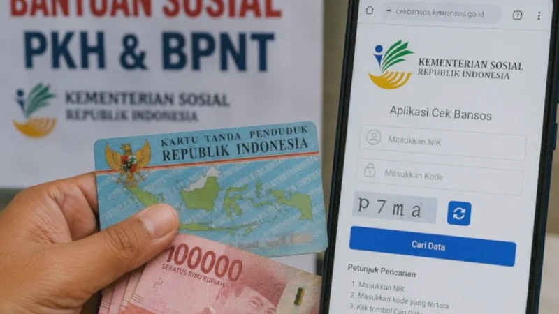 Cara Cek Bansos Kemensos Go Id Lewat HP Secara Online 2026
