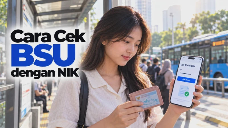 Cara Cek BSU dengan NIK 2026 secara Online Lewat HP, Cek Status Penerima