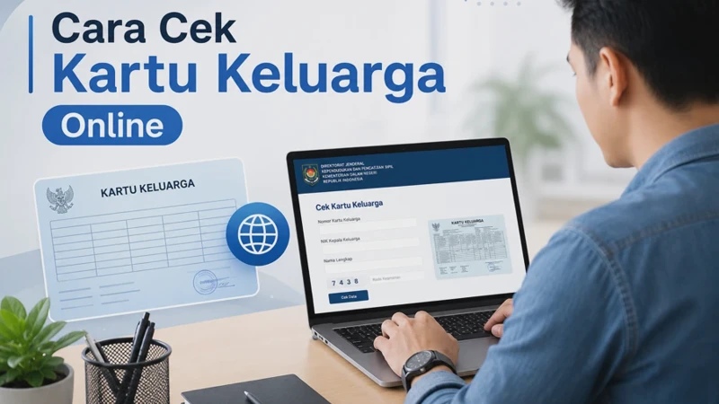 Cara Cek Kartu Keluarga Online Lewat HP Secara Resmi dan Mudah