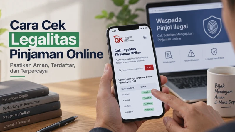 Cara Cek Legalitas Pinjaman Online Terdaftar dan Berizin OJK