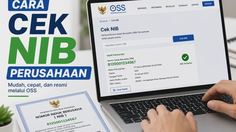 Cara Cek NIB Perusahaan Online Lewat OSS RBA dengan Mudah