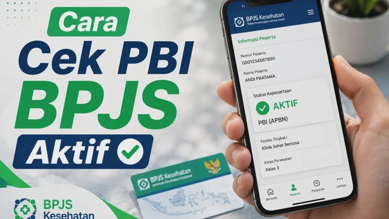 Cara Cek PBI BPJS Aktif atau Tidak dengan NIK Secara Online Terbaru