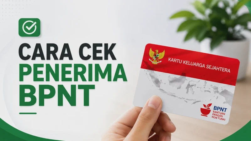 Cara Cek Penerima BPNT Online Menggunakan NIK KTP Lewat HP Resmi