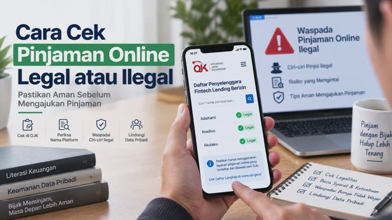 Cara Cek Pinjaman Online Legal atau Ilegal Terdaftar OJK Terbaru 2026