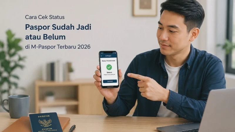 Cara Cek Status Paspor Sudah Jadi atau Belum di M-Paspor Terbaru 2026