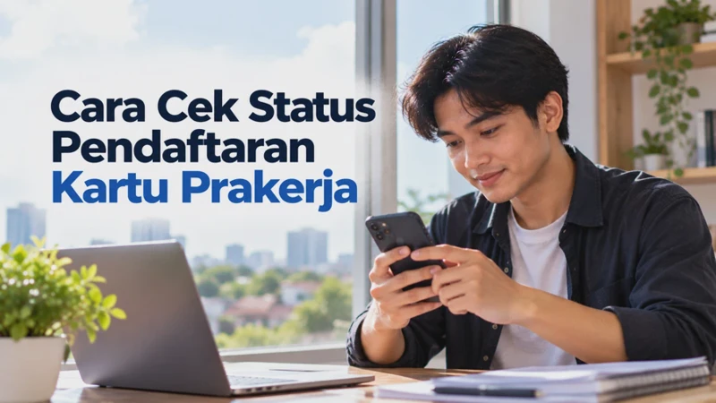 Cara Cek Status Pendaftaran Kartu Prakerja Begini Cara Melihat Hasil Seleksi