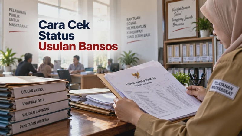 Cara Cek Status Usulan Bansos Lewat Aplikasi Cek Bansos