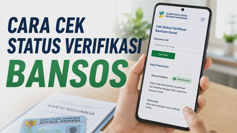Cara Cek Status Verifikasi Bansos Online Lewat Aplikasi Cek Bansos