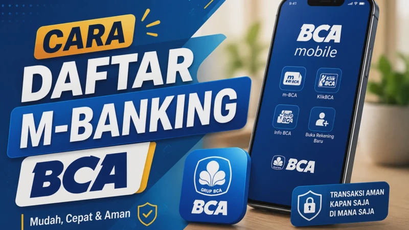 Cara Cepat Daftar M-Banking BCA Lewat HP Tanpa Harus ke Bank 2026