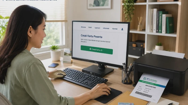 Cara Cetak Kartu BPJS Kesehatan Secara Online Lewat Website Resmi BPJS