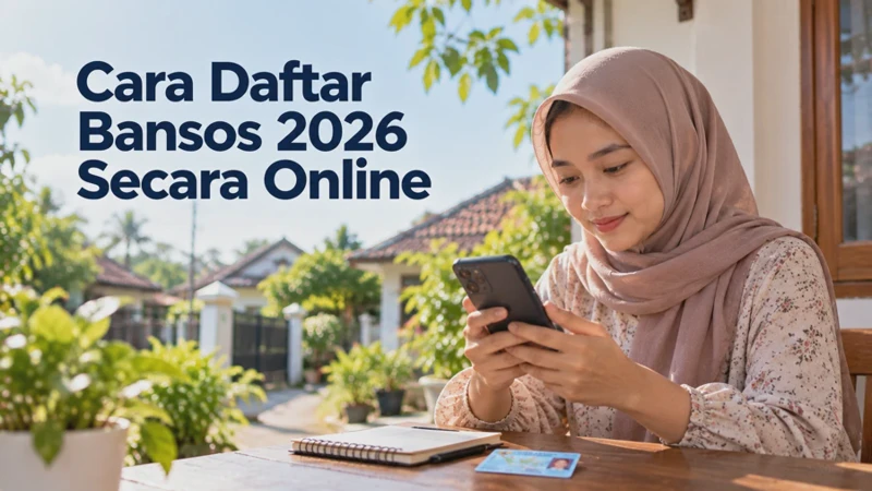 Cara Daftar Bansos Secara Online Lewat HP dan Cek Syarat Penerima