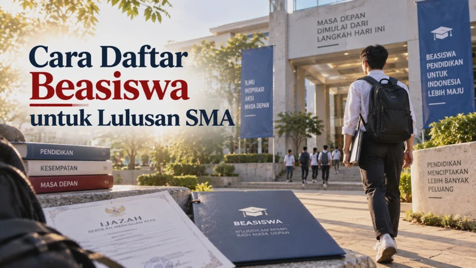 Cara Daftar Beasiswa untuk Lulusan SMA dan Sederajat 2026