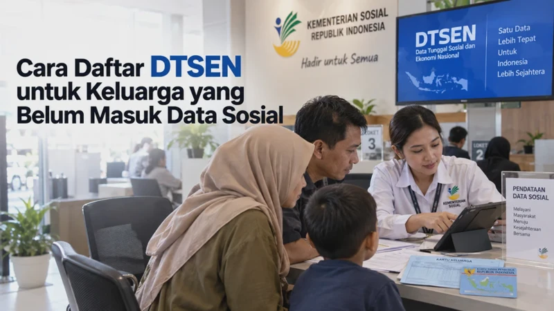 Cara Daftar DTSEN untuk Keluarga yang Belum Masuk Data Sosial Begini Prosesnya