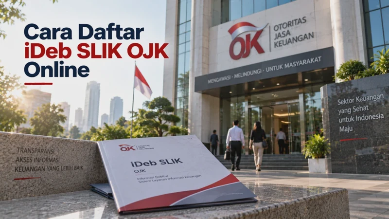 Cara Daftar iDeb SLIK OJK Online, Begini Syarat dan Langkah Pendaftarannya