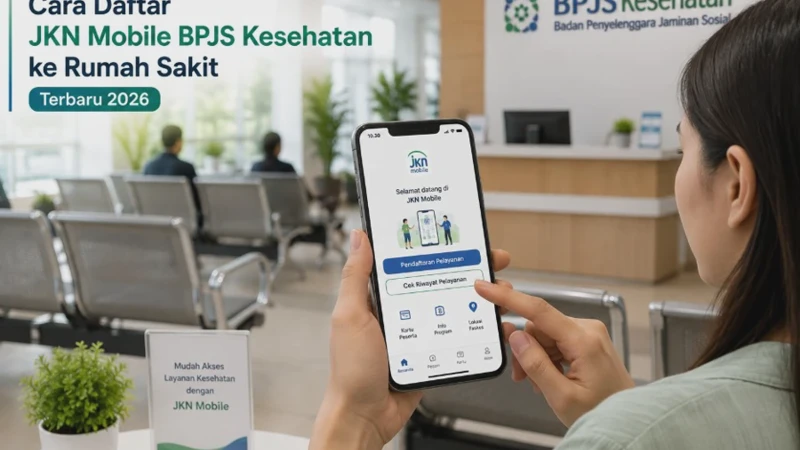 Cara Daftar JKN Mobile BPJS Kesehatan ke Rumah Sakit Terbaru 2026