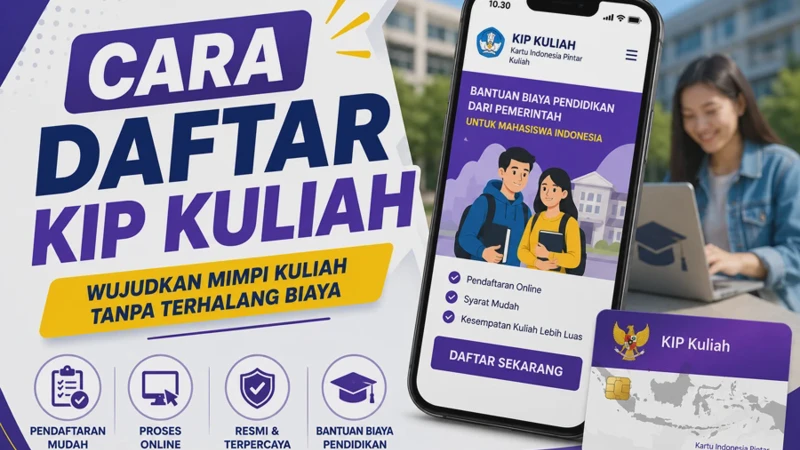 Cara Daftar KIP Kuliah Jalur Mandiri Secara Online 2026 Terlengkap