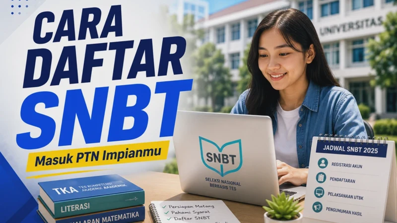 Cara Daftar SNBT 2027 untuk Gap Year Beserta Syarat & Dokumen Lengkap