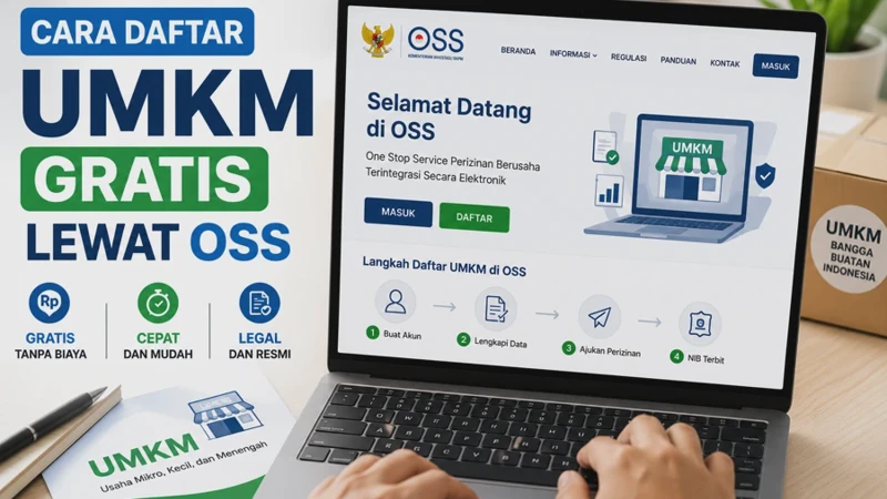 Cara Daftar UMKM Gratis Lewat OSS Beserta Syarat dan Dokumennya