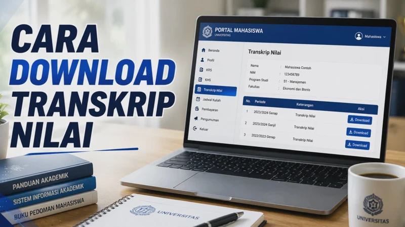 Cara Download Transkrip Nilai Online untuk Melamar Kerja dan Kuliah