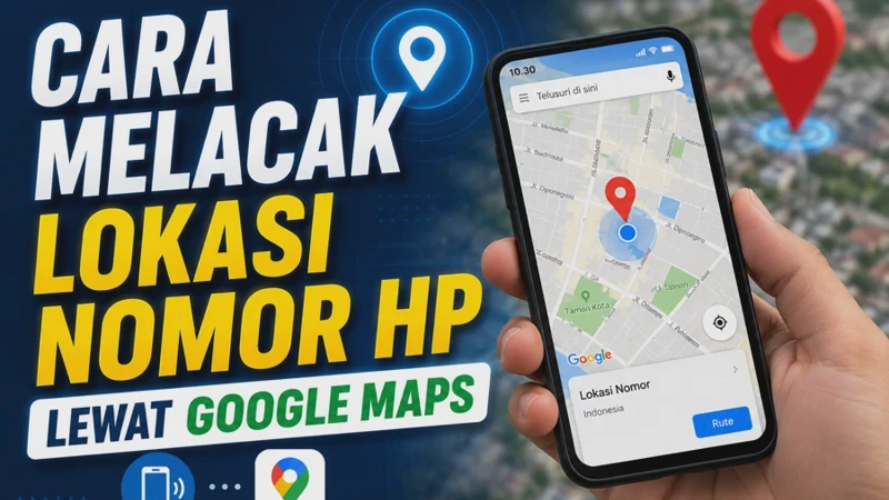 Cara Melacak Lokasi Nomor HP lewat Google Maps Tanpa Aplikasi Tambahan