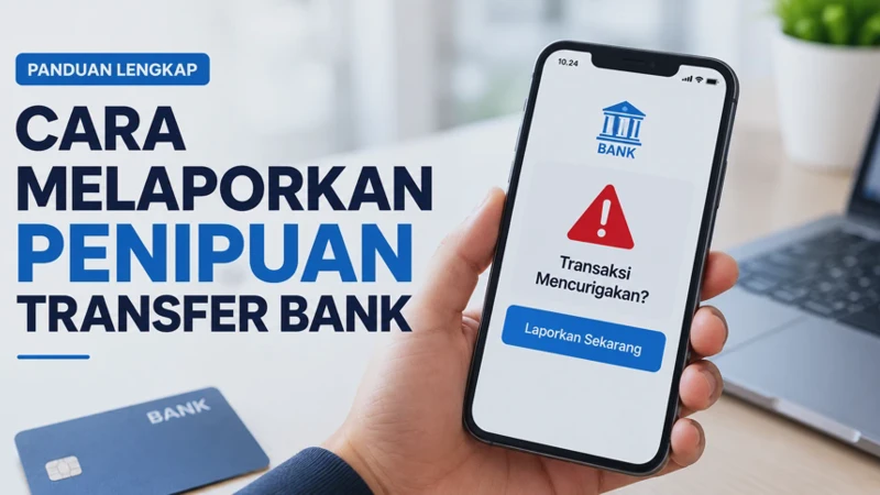 Cara Melaporkan Penipuan Transfer Bank Agar Dana Bisa Dikembalikan