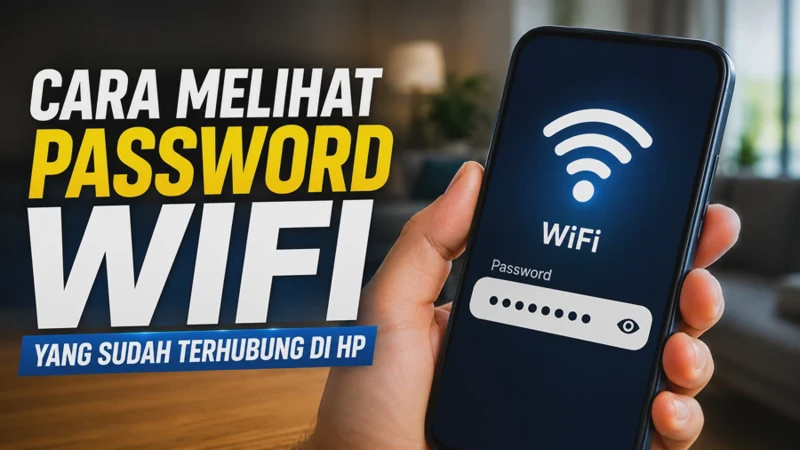 Cara Melihat Password WiFi yang Sudah Terhubung di HP & Laptop Termudah