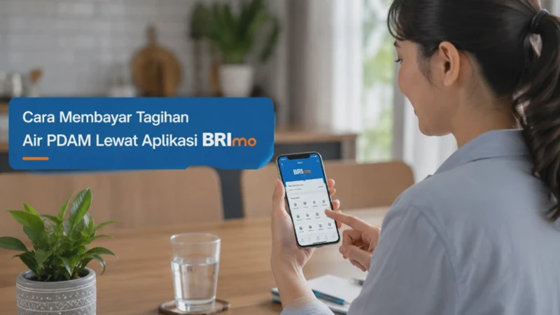Cara Membayar Tagihan Air PDAM Lewat Aplikasi BRImo