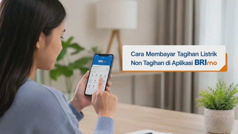 Cara Membayar Tagihan Listrik Non Tagihan di Aplikasi BRImo