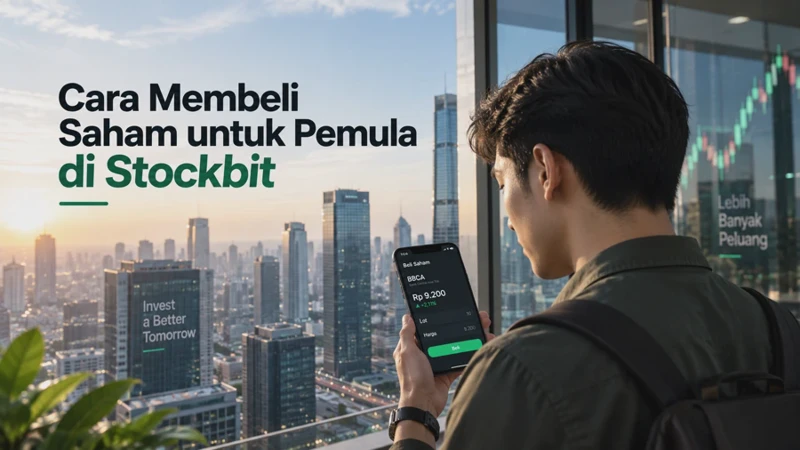 Cara Membeli Saham untuk Pemula di Stockbit Begini Langkah-Langkahnya