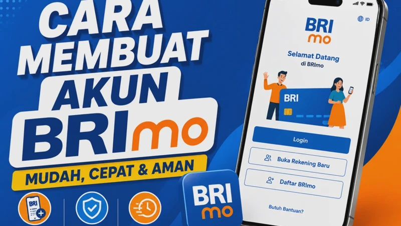 Cara Membuat Akun BRImo Online Lewat HP 2026 Tanpa Harus ke Bank