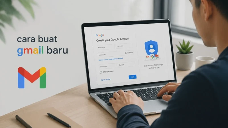 Cara Membuat Akun Gmail Baru Tanpa Harus Verifikasi Nomor Telpon