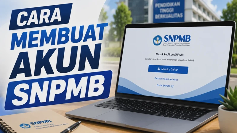 Cara Membuat Akun SNPMB untuk Siswa Lewat Portal Resmi Lengkap 2026