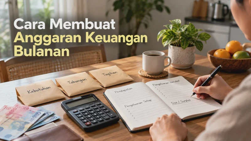 Cara Membuat Anggaran Keuangan Bulanan Lengkap dengan Contoh