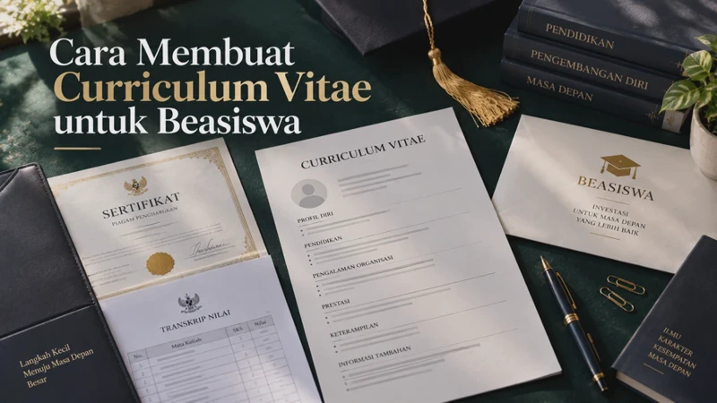 Cara Membuat Curriculum Vitae untuk Beasiswa yang Menarik