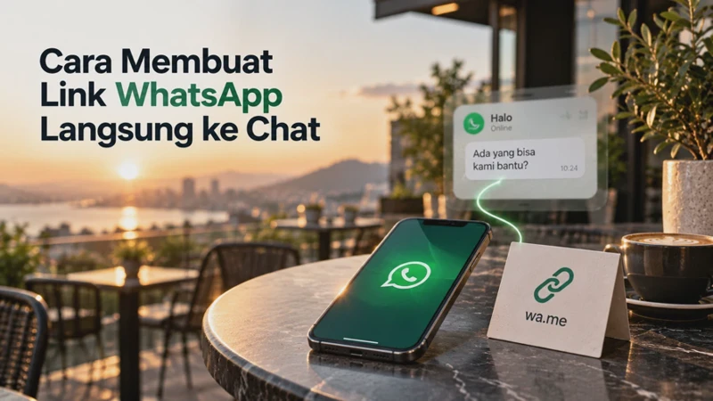 Cara Membuat Link WhatsApp Langsung ke Chat Tanpa Simpan Nomor