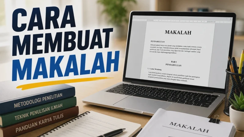 Cara Membuat Makalah yang Benar Sesuai Struktur Penulisan Resmi