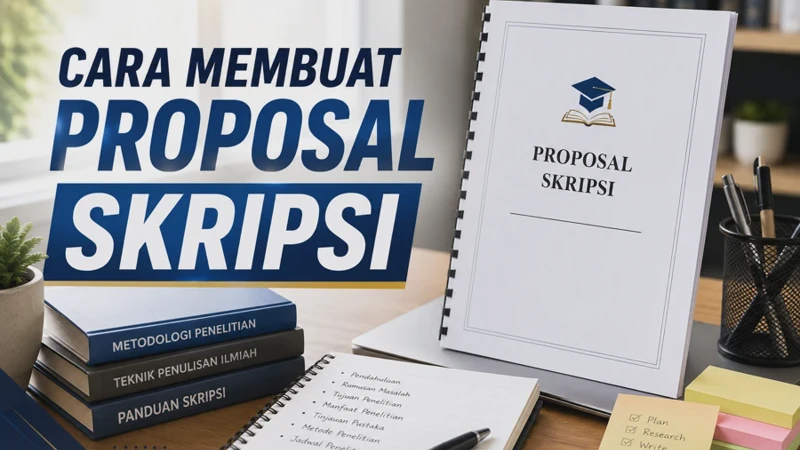 Cara Membuat Proposal Skripsi yang Baik dan Benar Beserta Contohnya
