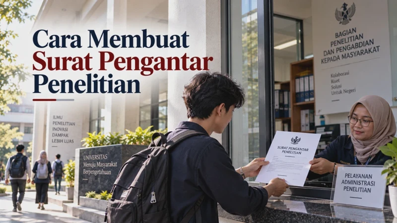 Cara Membuat Surat Pengantar Penelitian untuk Kampus dan Instansi