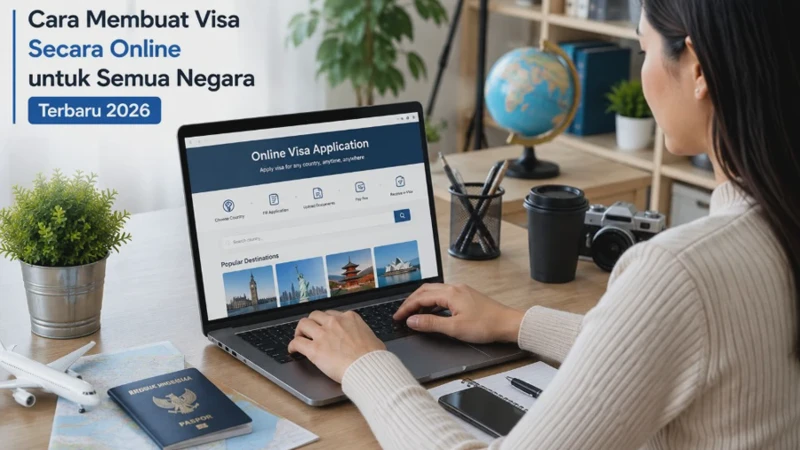 Cara Membuat Visa Secara Online untuk Semua Negara Terbaru 2026