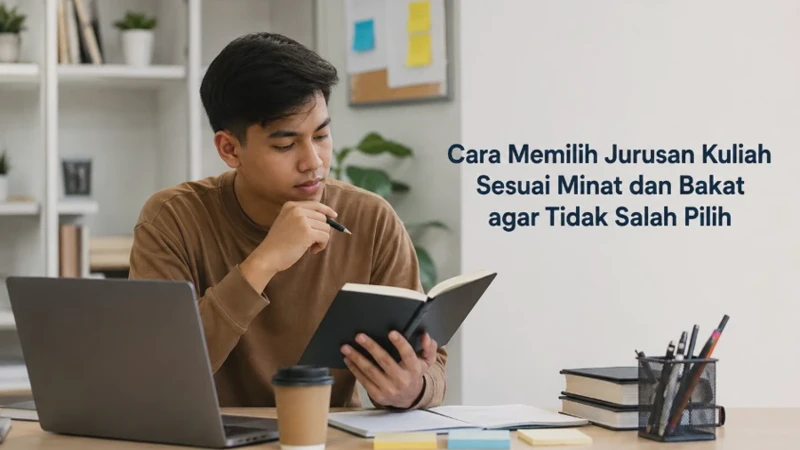 Cara Memilih Jurusan Kuliah Sesuai Minat dan Bakat agar Tidak Salah Pilih