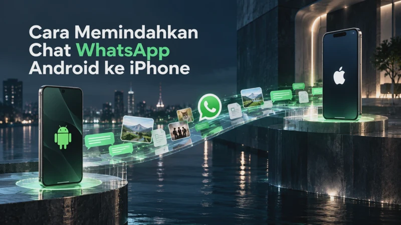Cara Memindahkan Chat WhatsApp Android ke iPhone Tanpa Kehilangan Data