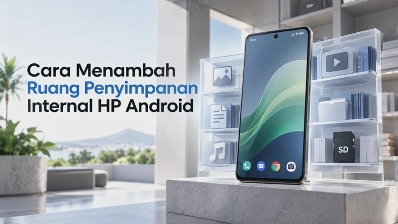 Cara Menambah Ruang Penyimpanan Internal HP Android Terbaru 2026