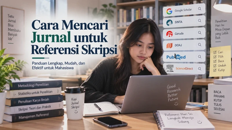 Cara Mencari Jurnal untuk Referensi Skripsi yang Relevan dan Terpercaya