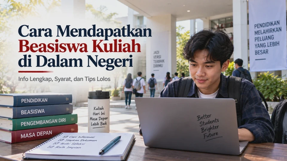 Cara Mendapatkan Beasiswa Kuliah di Dalam Negeri untuk Lulusan SMA