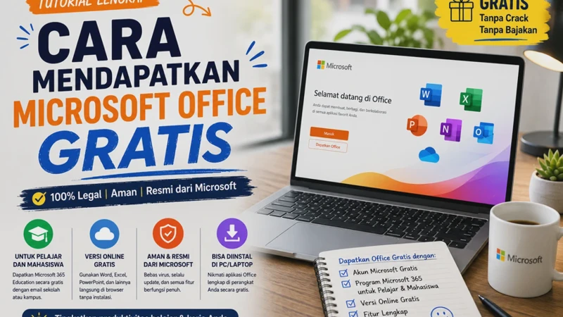 Cara Mendapatkan Microsoft Office Gratis untuk Mahasiswa Resmi